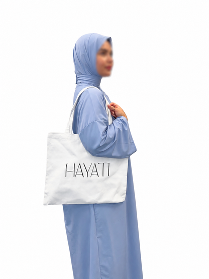 HAYATI 3-Piece Burkini Turquoise with instant hijab - Quick-drying