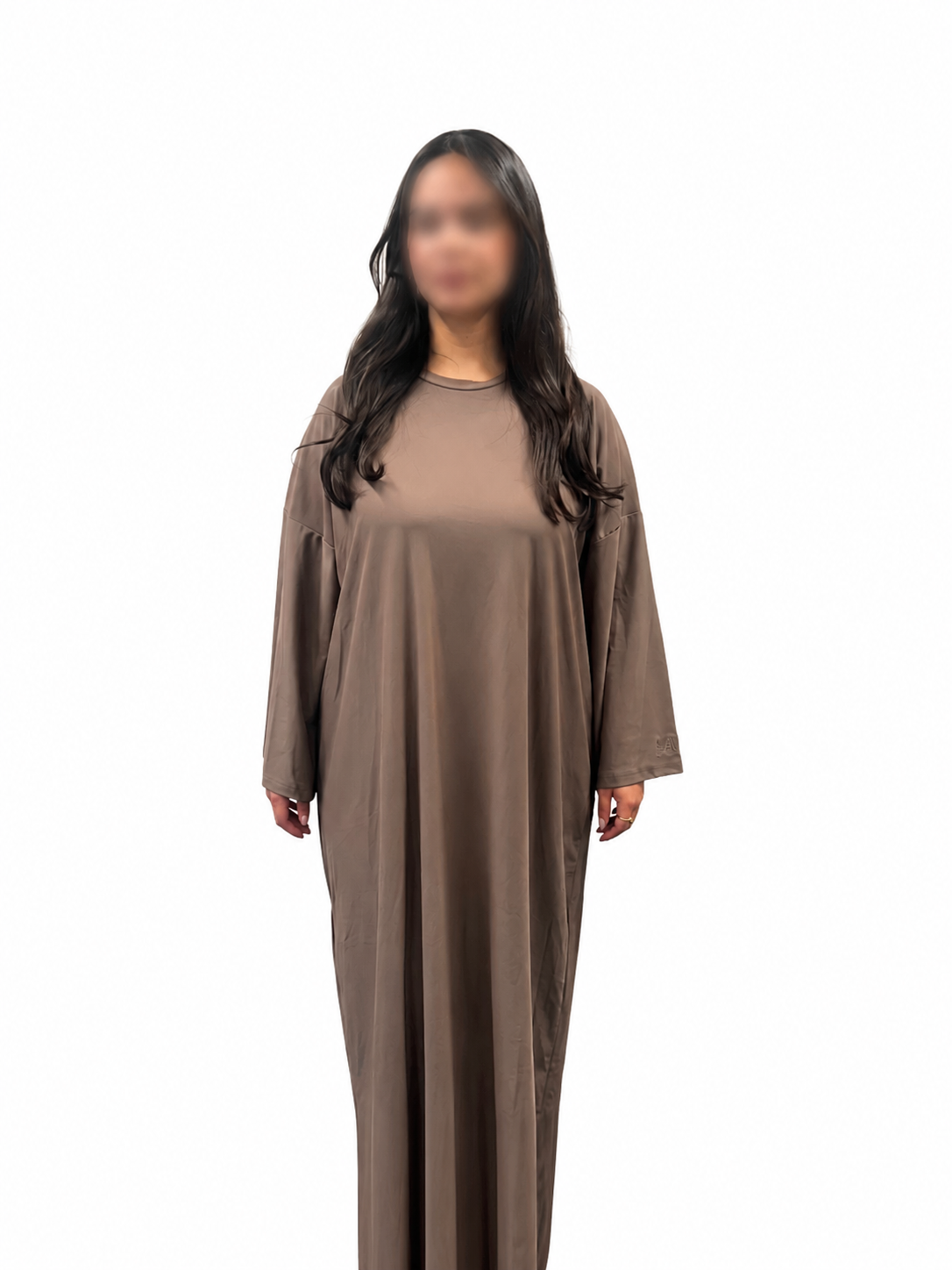 HAYATI 3-Piece Burkini Mocca with instant hijab - Quick-drying